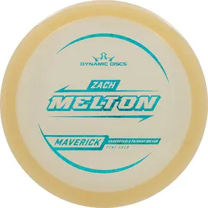 Dynamic Discs Lucid Gold Metal Flake Maverick - Zach Melton (2025 Tour Series)