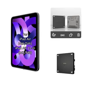 Wall Mount Charging Kit Stand for Apple iPad Air 4/5th& iPad Air 11-in(M2,M3) – Magnetic Tablet Wall Mount with 15W Fast Charging, TPU Protective Case, Smart Home Hub Integration