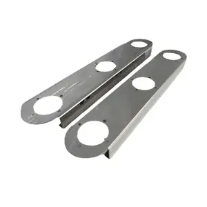 JML Kustoms – Front Kenworth Radius Style Air Cleaner Brackets with 3 Watermelon Holes