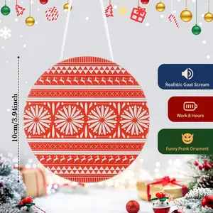 Christmas Gifts Prank Goat Scream Ornament Halloween Prank Noise Maker Funny Decoration Add Humor Surprise to Any Occasion