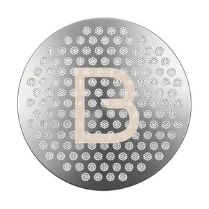 CASABREWS 51mm Reusable Steel Puck Screen Filter, Espresso Distribution Tool, Espresso Accessories for Home Kitchen Coffee Bar Station Distributor Stainless