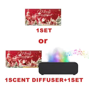 Merry Christmas Essential Oil Diffuser Kit, Aromatherapy Air Freshener, Holiday Home Decor & Fragrance, Perfect Gift Idea