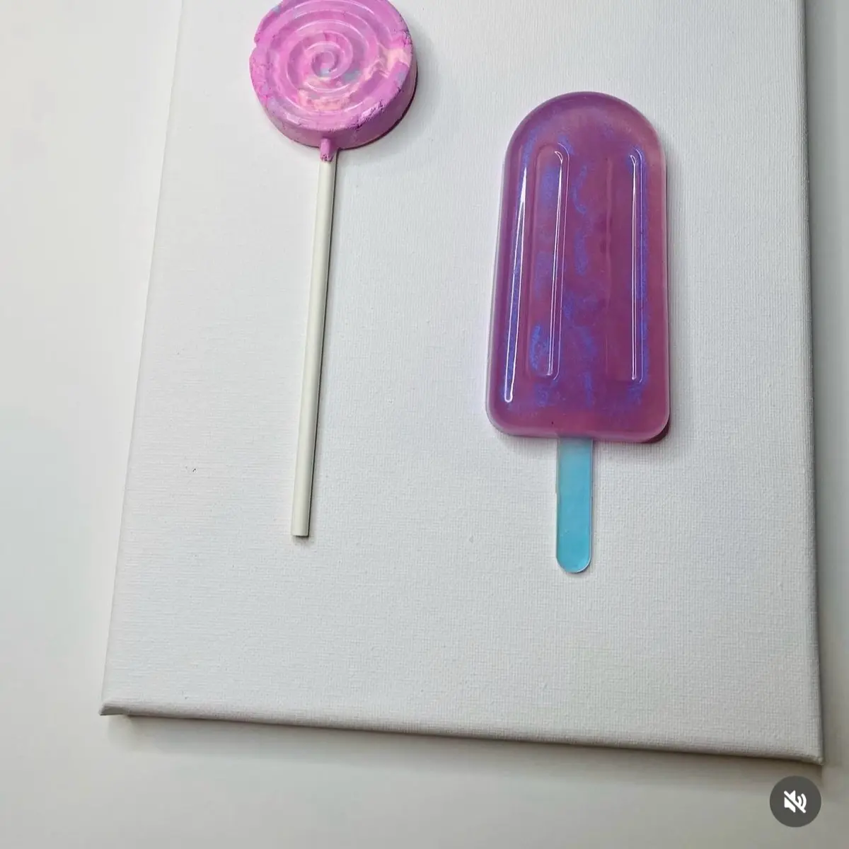 Candy Inspired Resin Pop Art