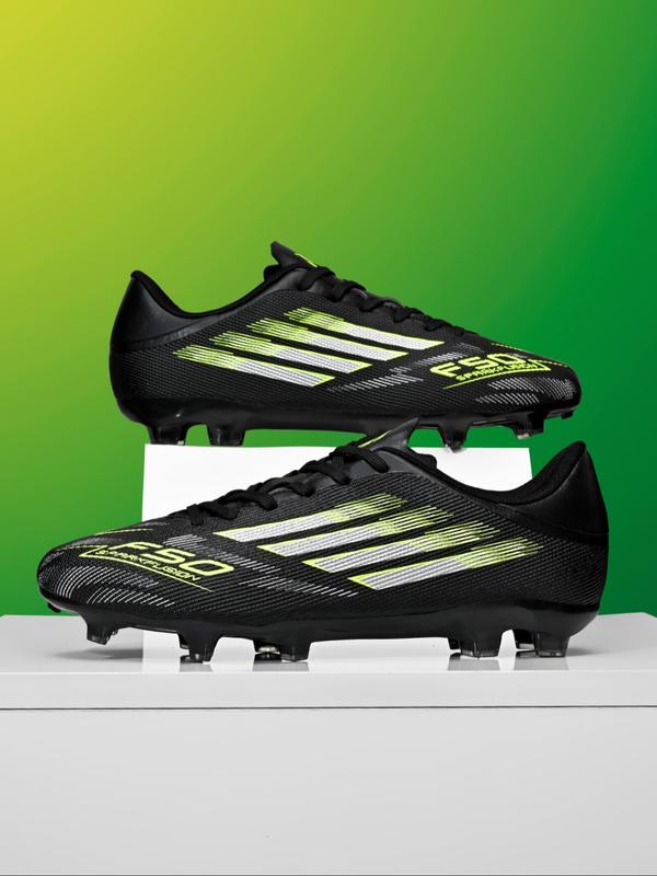 Unisex's Ombre Pink High Top Football Shoes, Breathable Comfortable Football Cleats, Football Training Shoes for All Seasons, Football Boots