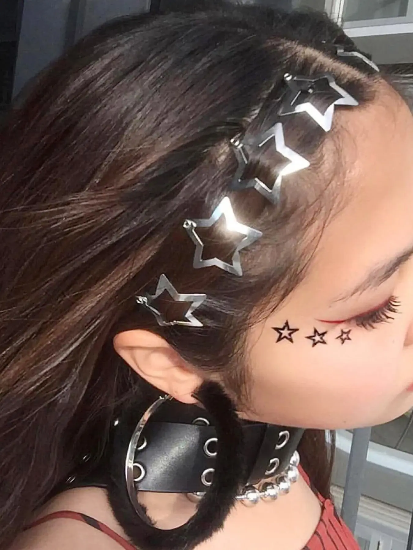 Women's Y2k Star Design Hair Clips, 10pcs/set Cute Novelty Hair Clips for Women & Girls, Minimalist Fashion Hair Accessories for Party, Daily Hairstyle Decor, Goddess Hair Clip, Fun Hair Clips