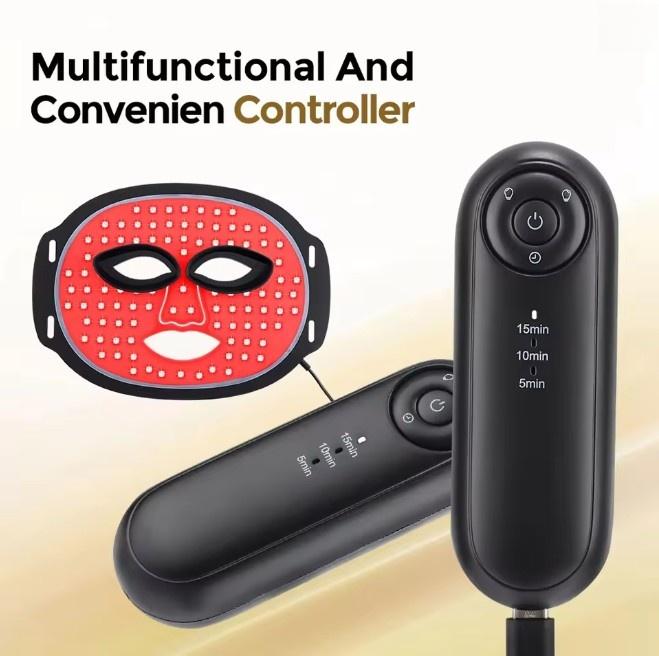 Red Light Therapy for Face Red Light Mask Infrared LED Mask Light 660nm & 850nm Near Infrared Light Therapy Mother's Day Gifts for Her