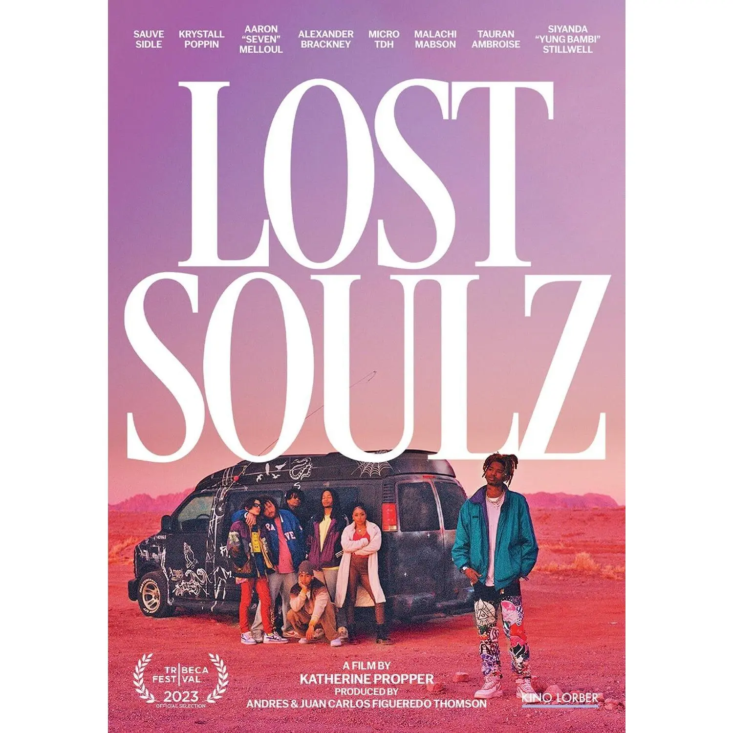 Lost Soulz Drama DVD Video Disc - Aspiring Rapper Themed, Subtitled, Road Trip Narrative