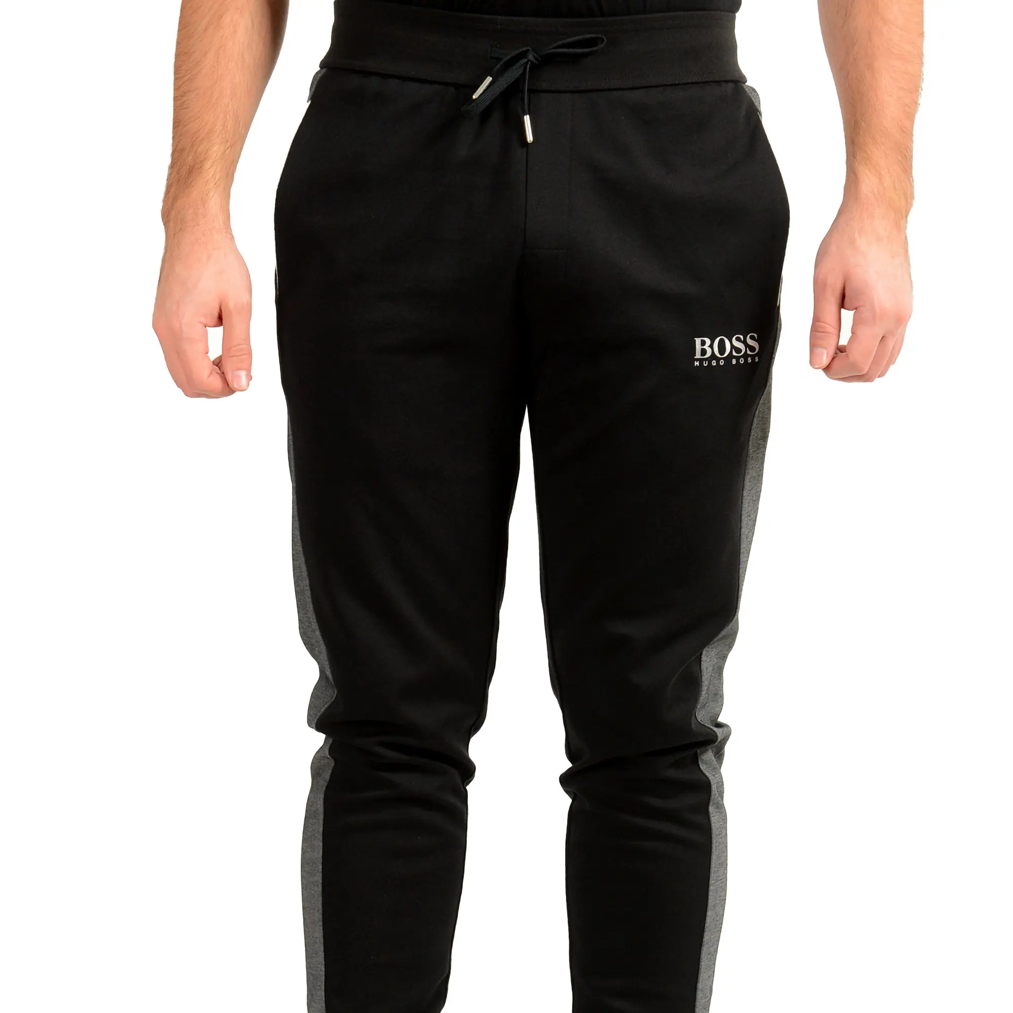 Hugo Boss Men's "Tracksuit Pants" Logo Print Track Active Pants US XL IT 54
