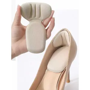 2 Pairs Anti-Ball Shoes Heel Stickers, Size Adjustment Half Padding for High Heels, Prevent Heel Slip and Friction, Shoe Insole Accessory