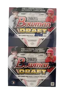 2025 Bowman Draft Baseball - Super Jumbo Hobby Box - Licensed Product - 120 Cards per Pack, 5 Packs per Box  5 Autographs per Box