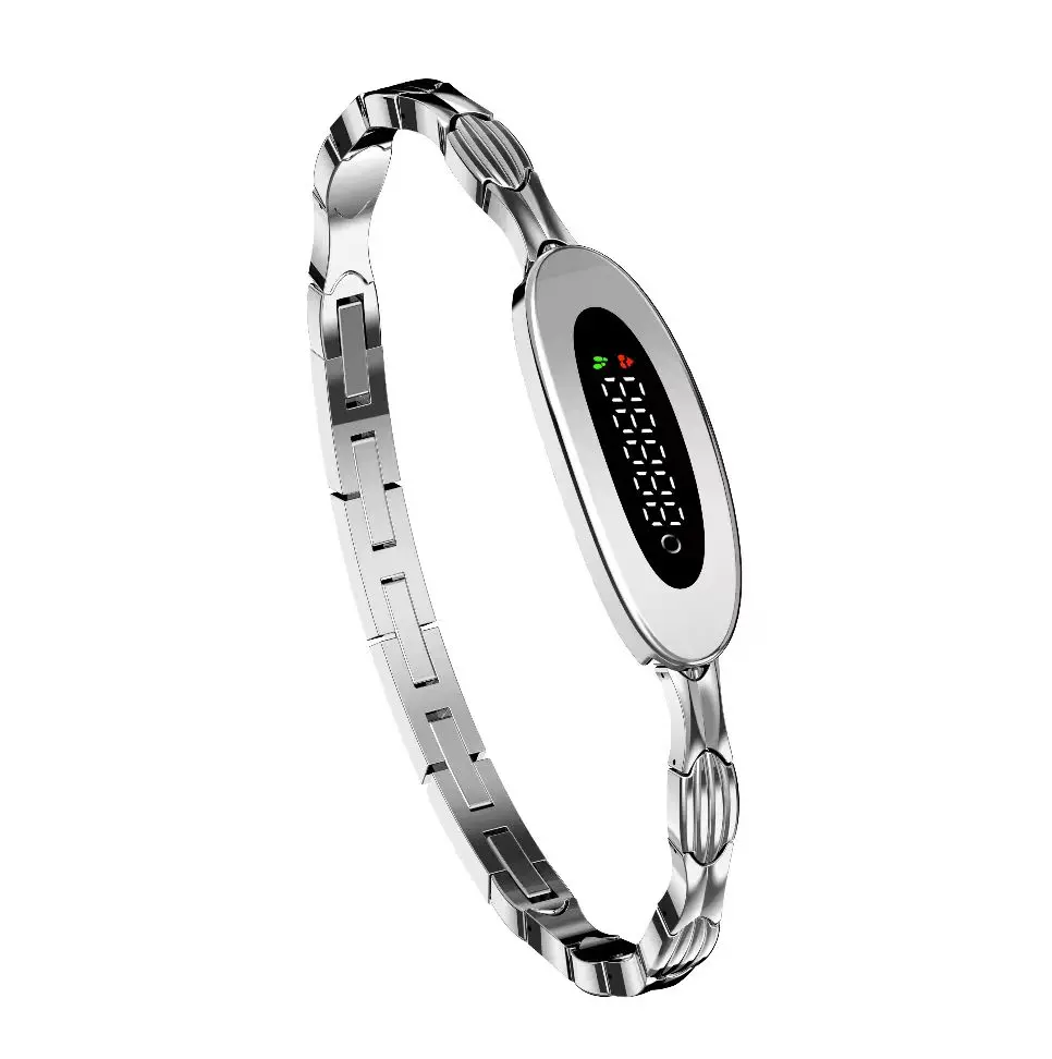 Unisex Waterproof Smart Bracelet, Fitness Activity Tracker with Heart Rate & Blood Oxygen Monitor, Multi Sport & Exercise Modes, Digital Display, Wearable Wellness Wristband for Men Women, Gift