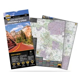 Arizona and Utah: 32 Scenic Road Trips on One Map