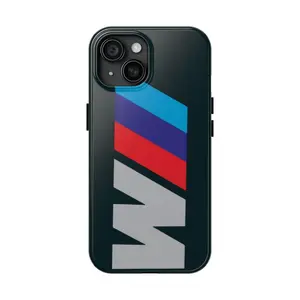 Sport Mode BMW Tough Phone Case, Car Lover Gift, Hard Shell iPhone Case, Protective Phone Cover, For iPhone