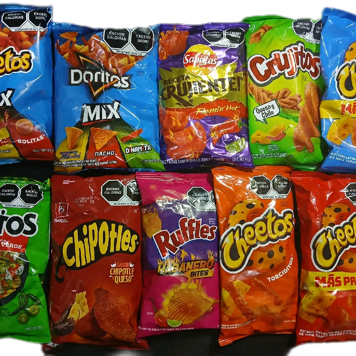 Variety of mexican chips 10 small bags. wholesale Variety of mexican chips 10 small bags. wholesale