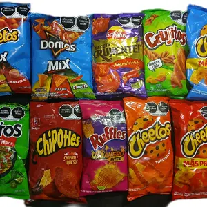 Variety of mexican chips 10 small bags. wholesale Variety of mexican chips 10 small bags. wholesale