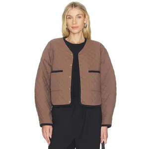 Lovers and Friends Lara Jacket in Chocolate Brown