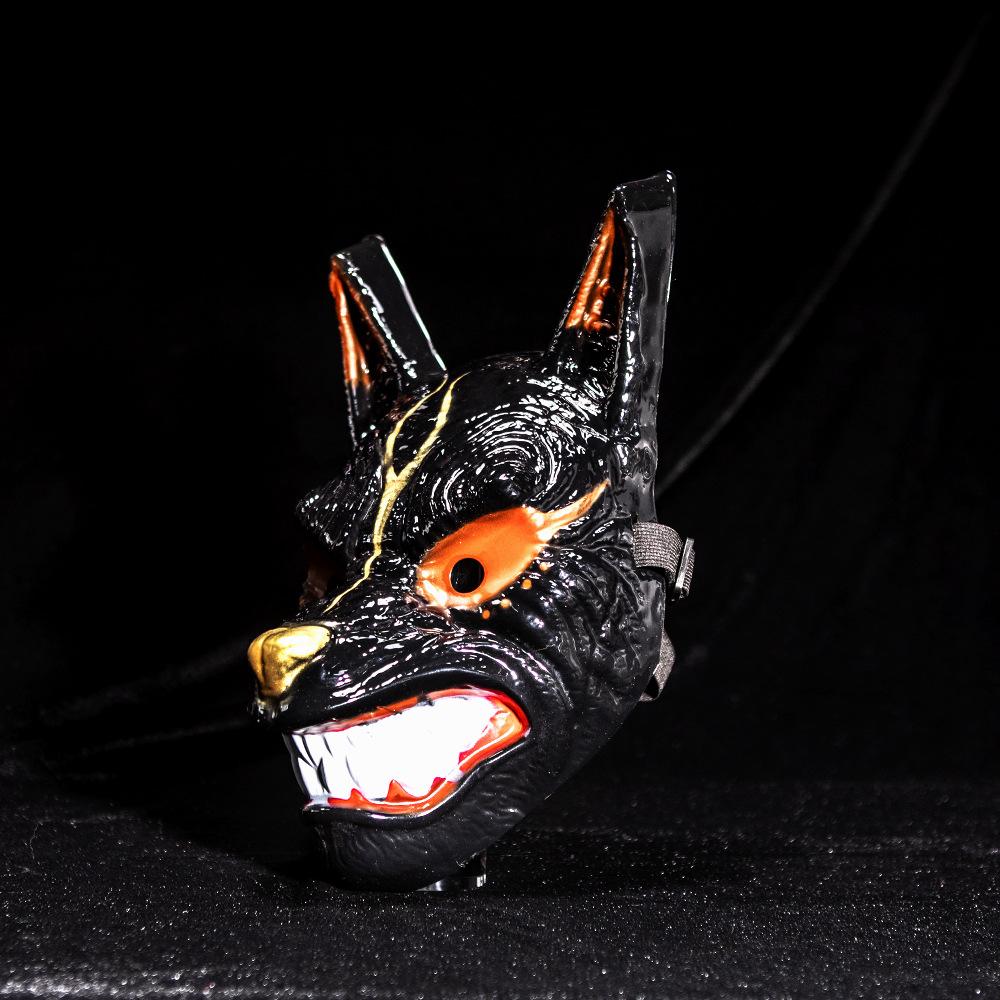 New Wolf King Wolf Face Mask Halloween Makeup Ball Dress Up COS Funny Horror Mask Bar Party Mask creative prank gift