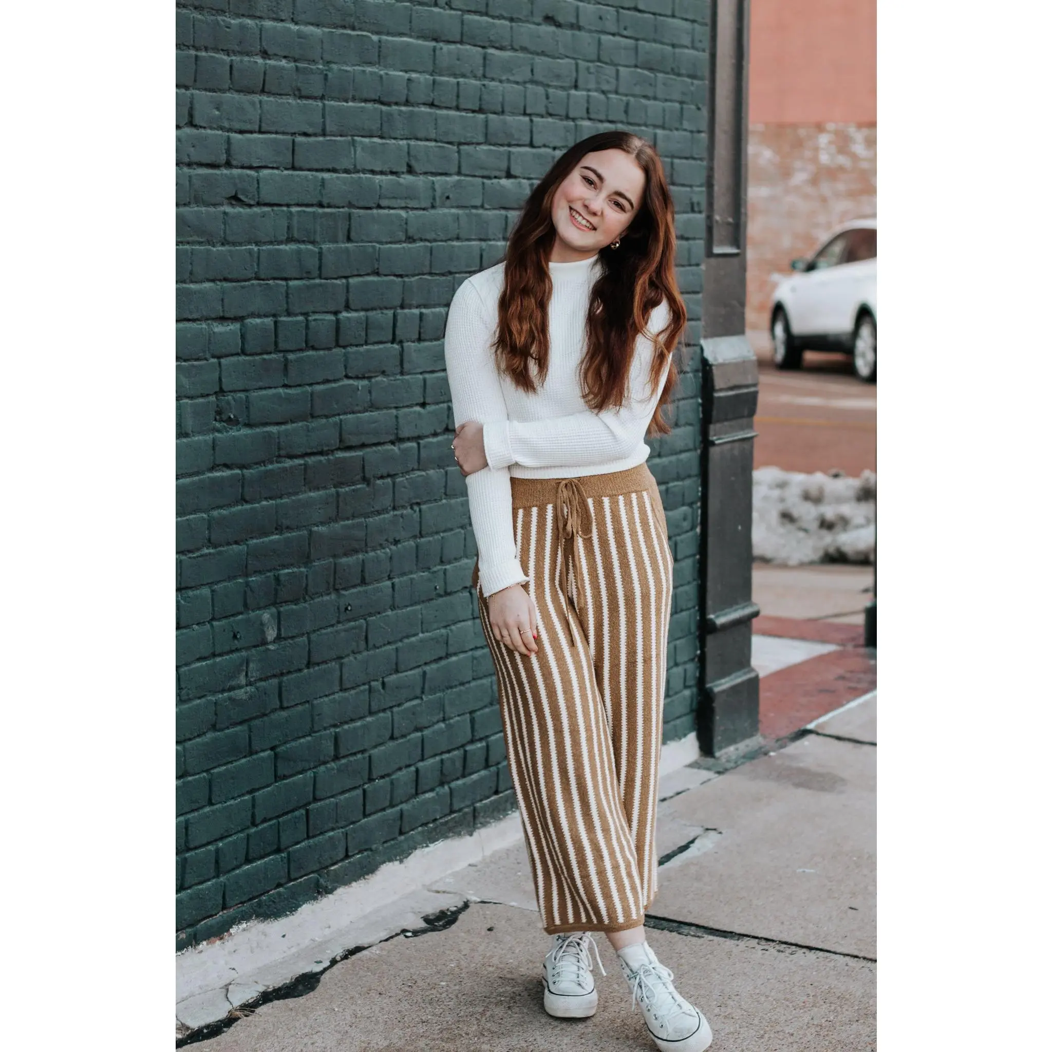 Precious Moments Cropped Sweater Pants