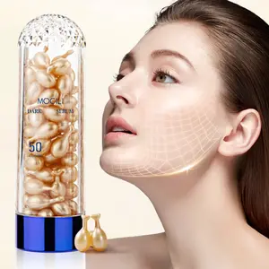 1PCS, Hyaluronic Acid & Vitamin E Capsules, Face Moisturizing Hydrating Serum, Firm & Smooth Skin, For All Skin Types, Portable Travel-Friendly Capsules Serum, Women And Men Skincare