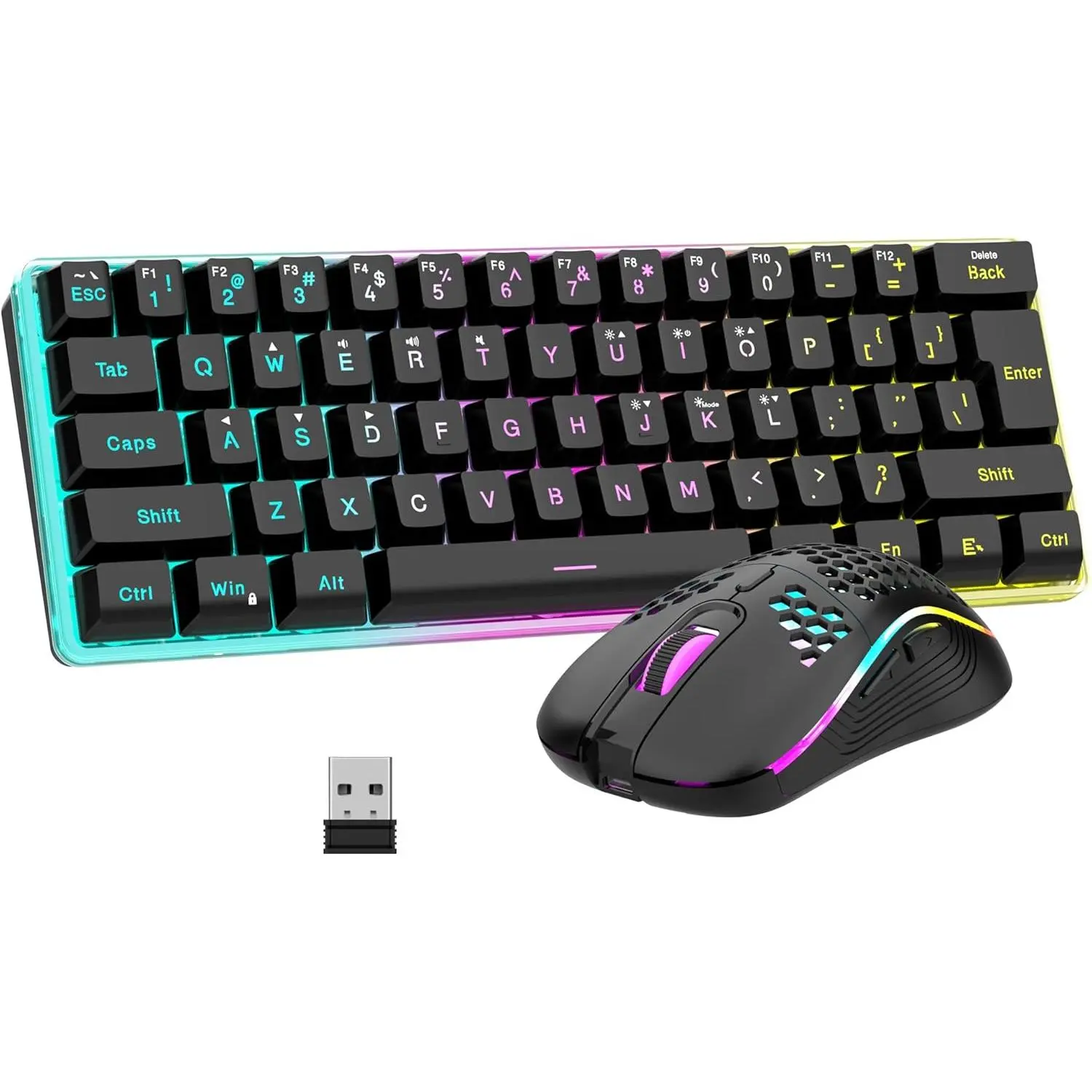 02 Black Wireless Combo