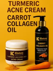 Turmeric Acne Cream / Carrot Collagen