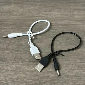 USB to Dc3.5 Charging Cable, Dc Power Adapter Wire, Reliable USB-To-Dc Converter, Ideal for Devices Requiring Dc3.5 Connectors