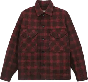 Skyline Overshirt - Melton Wool/Canyon Plaid