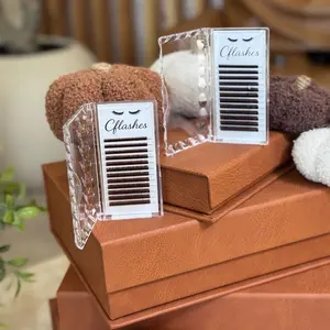 Caramel Brown lashes trays Eyelash Extension