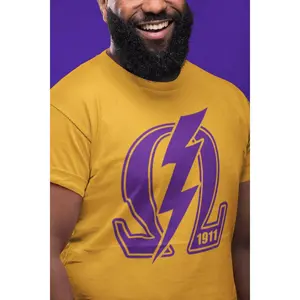 Omega Psi Phi Omega 1911 Bolt Tee/Sweatshirt