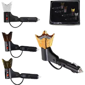 Car Electric Incense Burner, Car Aromatherapy Diffuser, Vehicle Incense Holder, Auto Electric Incense Dispenser, Automobile Fragrance Diffuser, Car Scent Diffuser, Electric Incense Burner for Cars