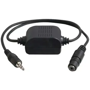 212 MAIN 3.5Mm Stereo Audio Isolation Transformer - Ground Loop Elimination, 3.5Mm Stereo Jack Extension Cable for Cycling, Outdoor Leisure Speaker Accessories