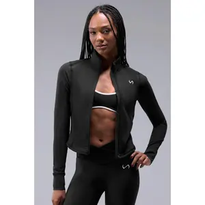 Tempo Cropped Zip Up Jacket