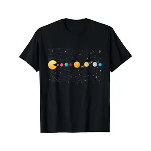 Men's Oversize Lightweight Double-Print T-Shirt - Funny Solar System, Astronauts Space Video Games, Y2K Outfits, Backwards Demon Slayer Merch, Acid Valentine Gift, Mr. Stiven Graphic, Vintage Metalcore Concert Tee Black Casual