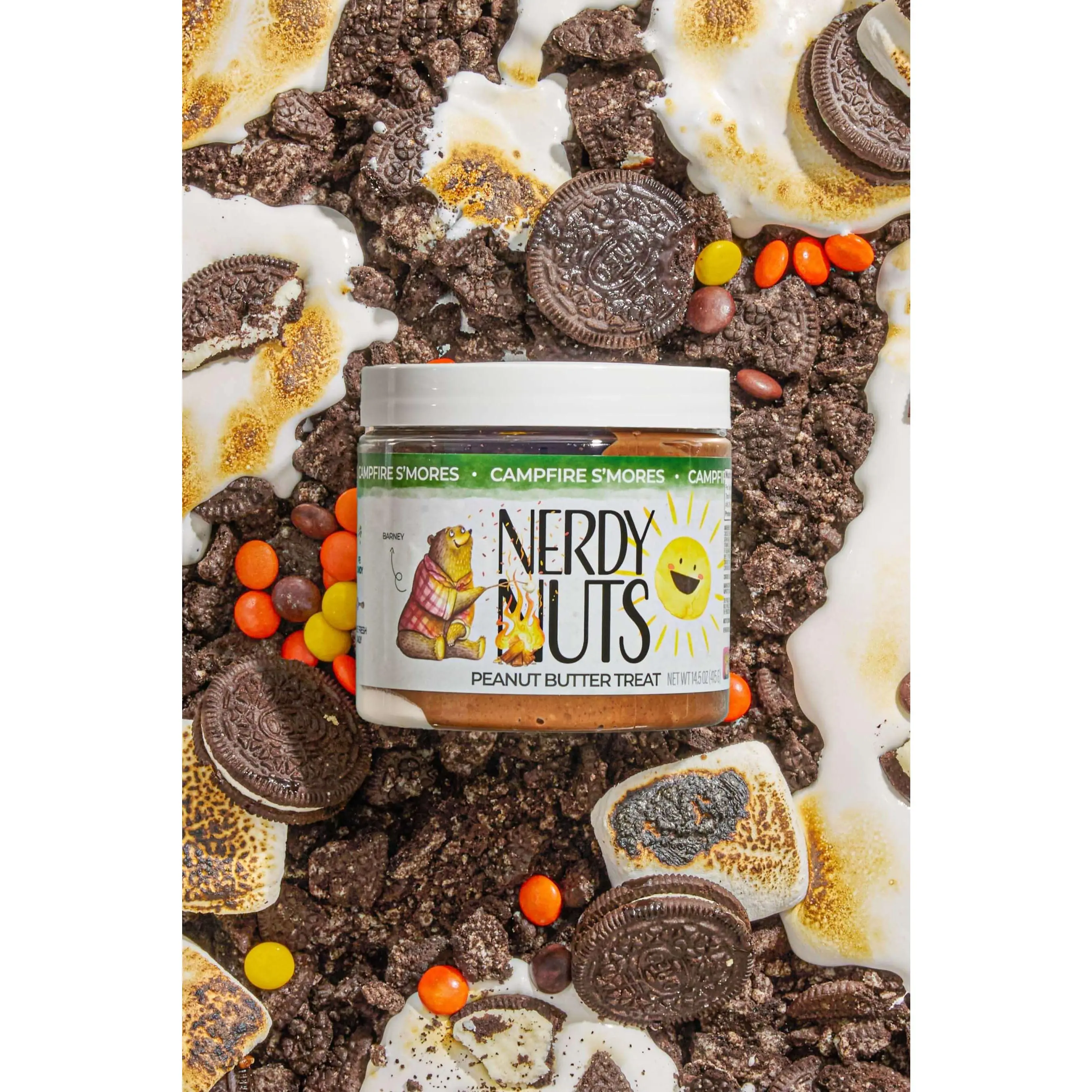 Campfire S'mores Peanut Butter Treat