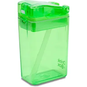 2022 Drink in the Box Design   Drink Container, 8oz (Green) 1008GR