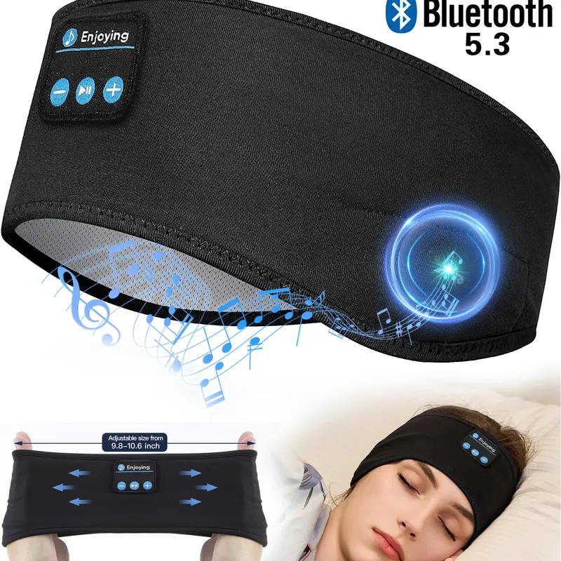 Wireless Stereo Headphones Knitted Warm Winter Bluetooth Hat - USB Rechargeable Electronic Audio Accessory, USB Wireless Headset, Mobile Phone Call Gear, Halloween Holiday Gift for Sports