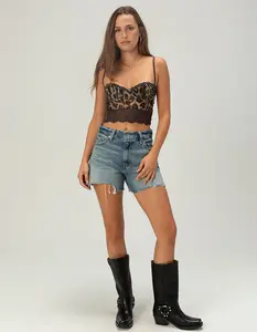 LEVI'S Premium Ribcage Womens Shorts - Blow My Mind