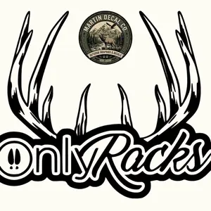 Only Racks Window Decal Permeant Vinyl
