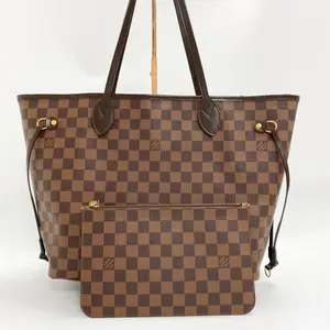 Pre-owned Louis Vuitton Monogram Shoulder Bags LV Neverfull Shoulder Bag Versatile Everyday Commuter Purse for Essentials On the Go Convenience