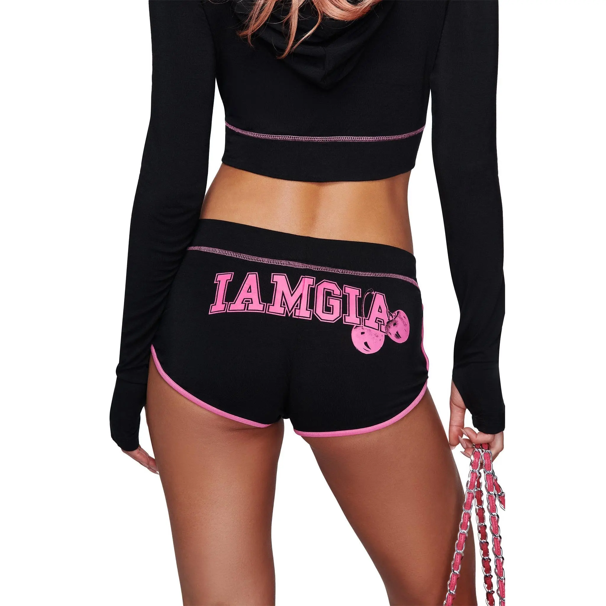 BLARE DOLPHIN SHORT - BLACK