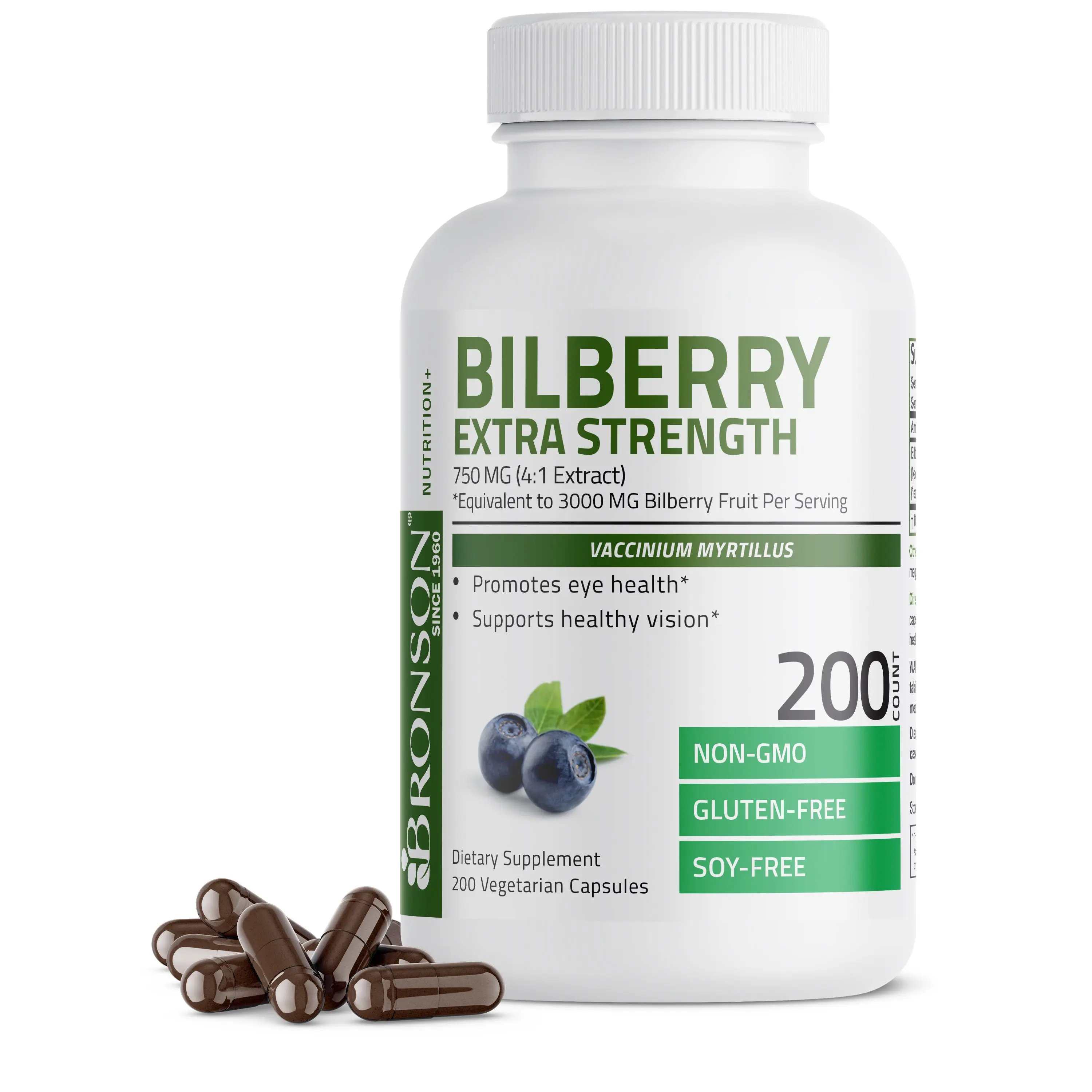 Bilberry Extra Strength 3000 MG - Natural Supplement for Optimum Health