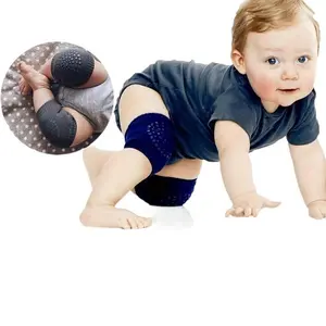 2026 New 2Pcs Baby Knee & Elbow Pads, 5 Colors Soft Elastic Anti-Slip Crawling Safety Protector for Toddlers