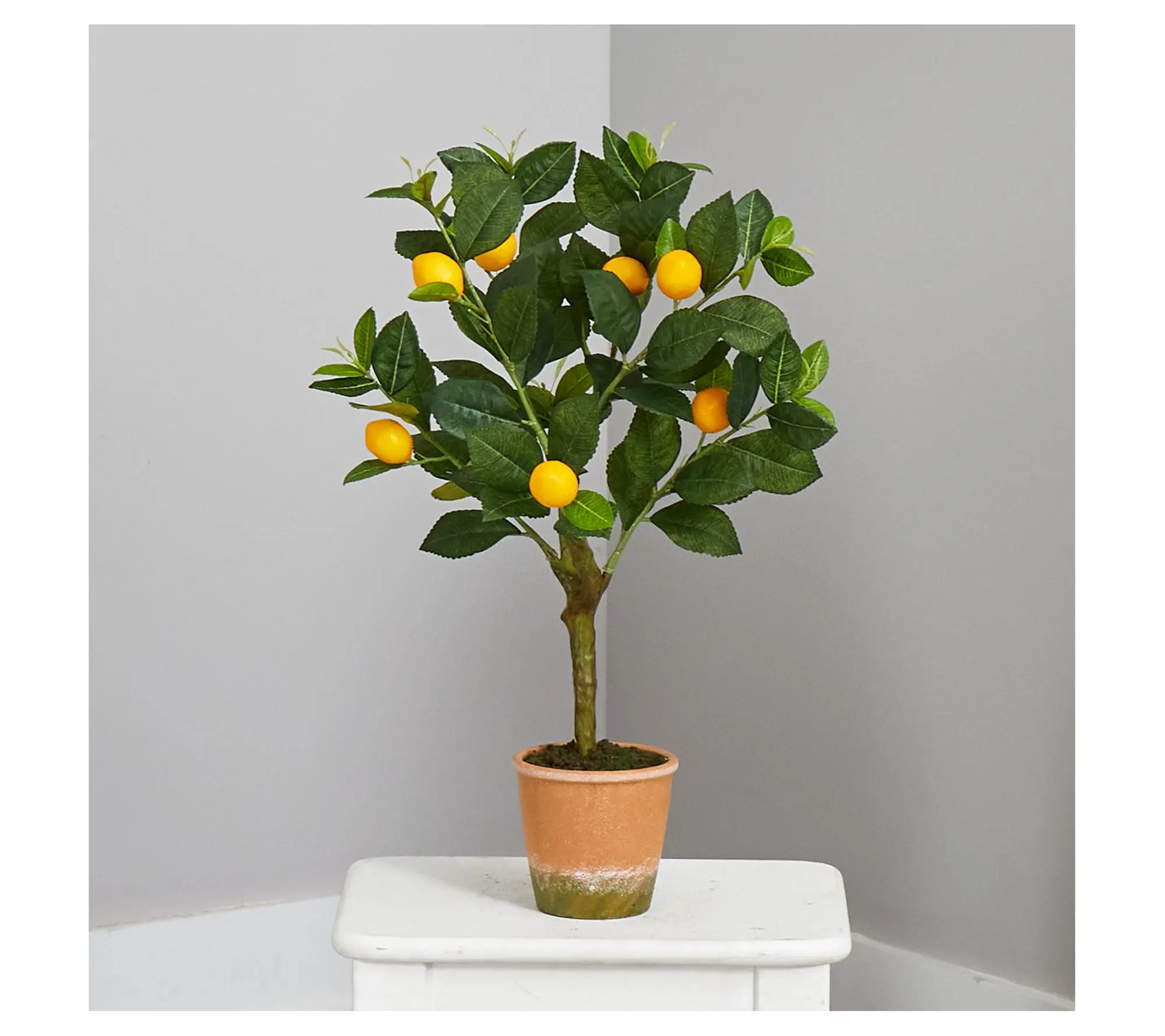 Nearly Natural 24" Lemon Artificial Tree