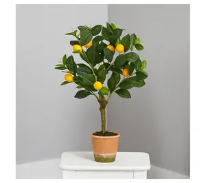 Nearly Natural 24" Lemon Artificial Tree