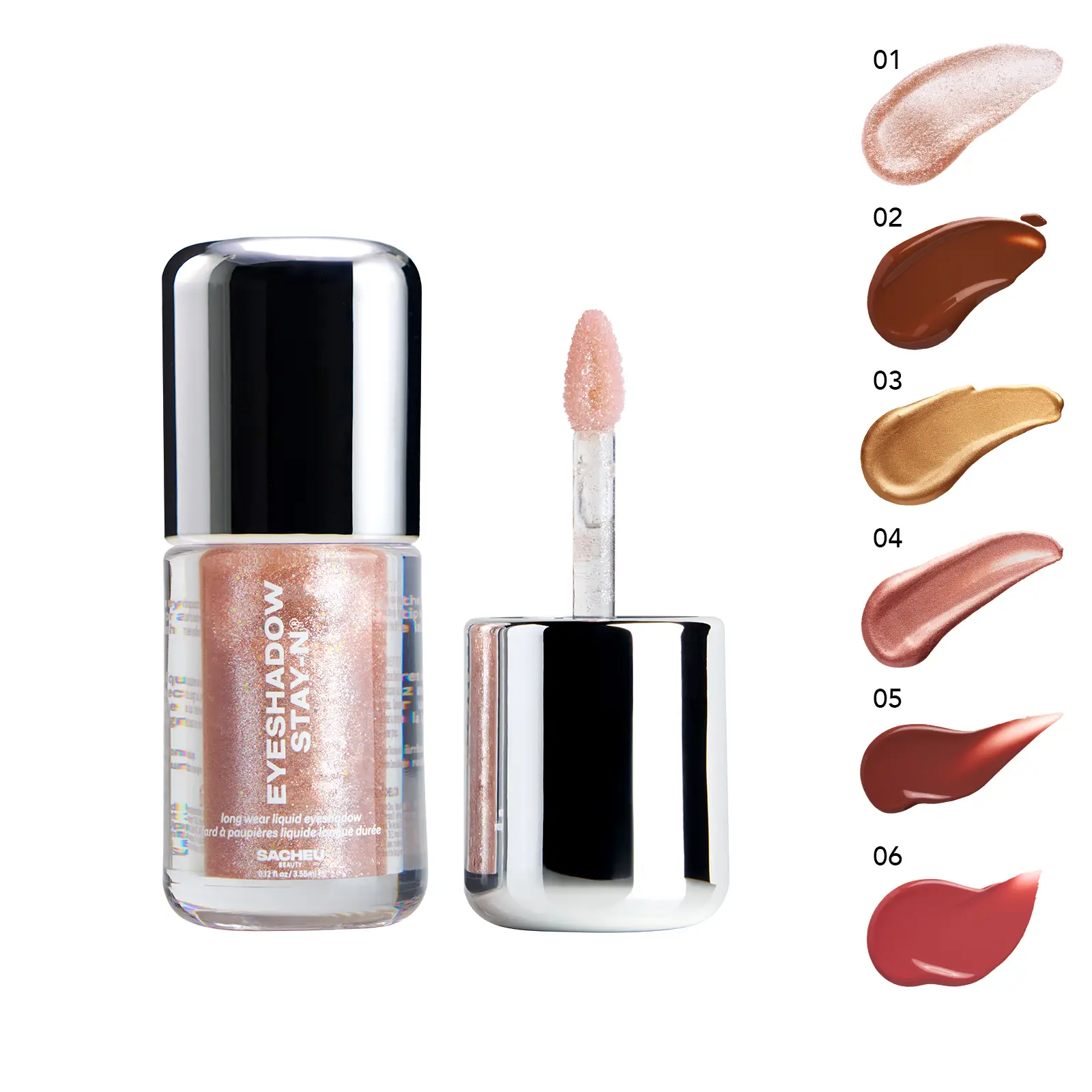 Eyeshadow STAY-N, a long-lasting, crease-proof liquid eyeshadow