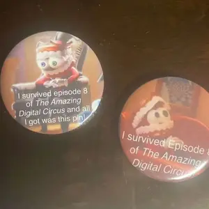 The Digital Circus Episode 8 Caine Pin – 3 Inch Button