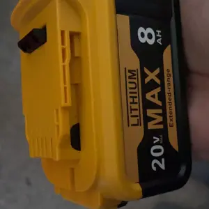Replacement for Dewalt 20V Max Battery: 8.0Ah Lithium Batteries Compatible with Dewalt Battery DCB208 DCB200 DCB206 DCB205 DCB204 Cordless Power Tools