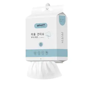 Super Large Pack of Disposable Face Towels, Soft Dry Wipes Facial Cloths Towelettes for Washing and Drying, Facial Tissue for Cleansing, Skincare and Makeup Remover