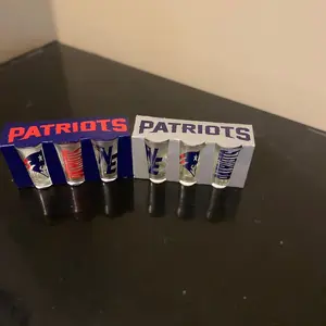 3-pack New England Patriots shot glasses