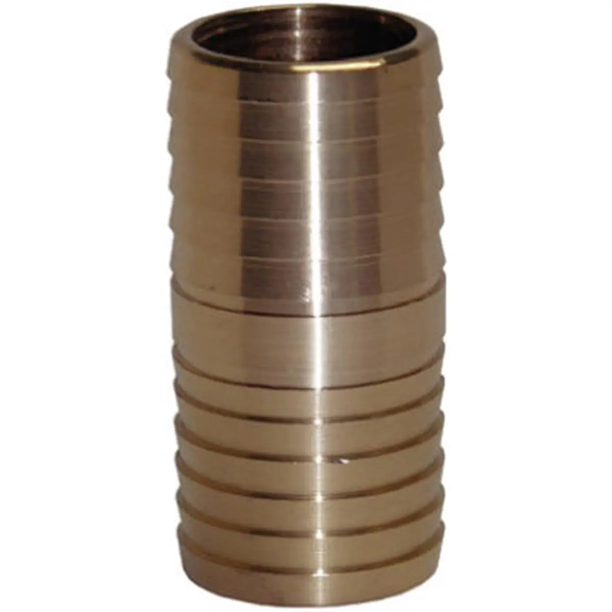 212 MAIN Lead-Free Yellow Brass Insert-Type Water Source Coupling, 1.25 in. Barbed Ends, Pipe Joining Accessory to Join Plastic Pipes, 0.3 lbs, 3x1.75x1.75 in, Pack of 3